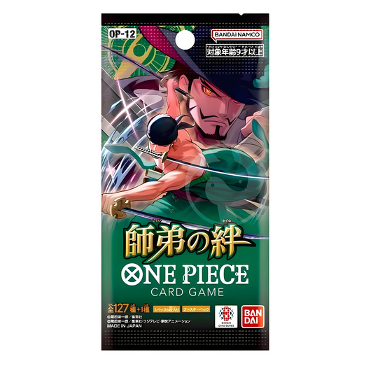 One Piece Card Game – OP12 – Bond Between Master and Disciple – Booster Display JP