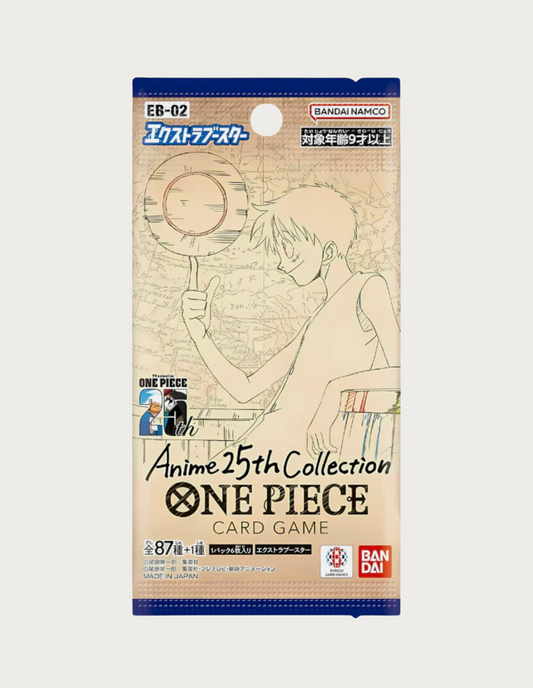 One Piece Card Game - 25th Anniversary EB02 - Booster JP