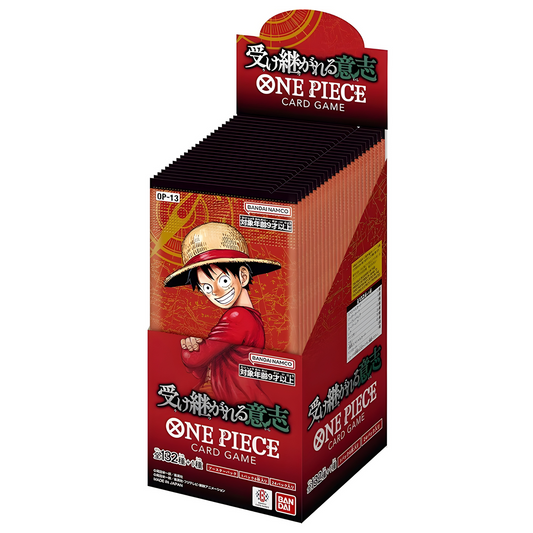 One Piece Card Game – OP13 – Carrying On His Will – Booster Display (JP)
