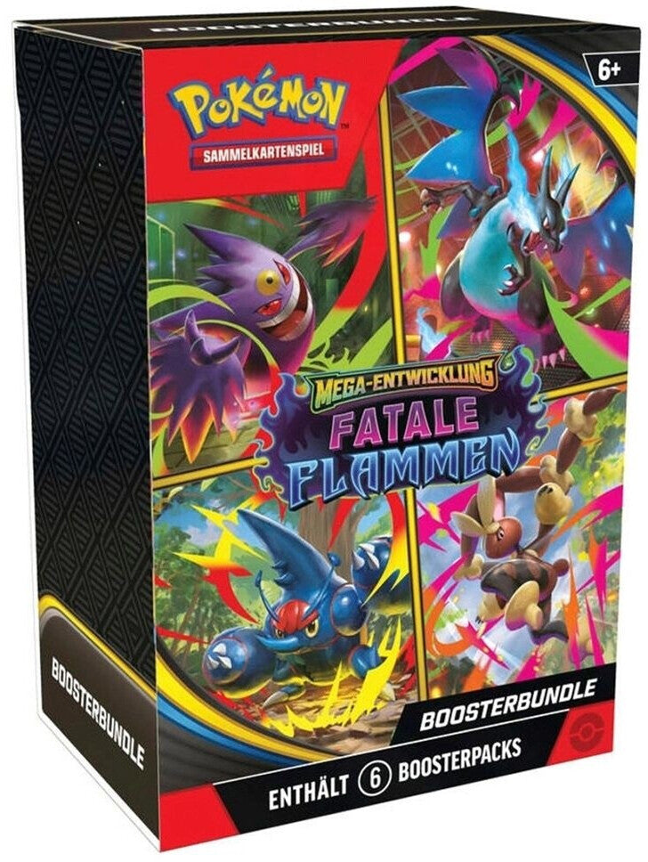 Pokémon Mega-Entwicklung: Fatale Flammen Boosterbundle - Deutsch